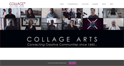 Desktop Screenshot of collage-arts.org